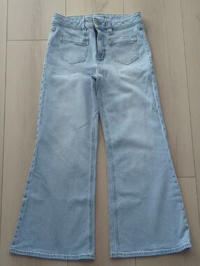 AE Light Wash Flared Jeans